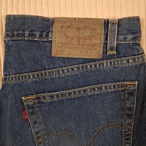 Levi's Men's 569 Relaxed Fit Bootcut Blue Jeans